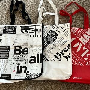 Lululemon Large Reusable Shipping Bag Limited Edition